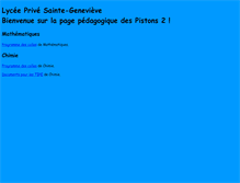 Tablet Screenshot of pcsi2.bginette.com