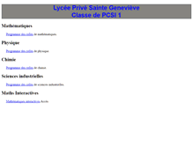Tablet Screenshot of pcsi1.bginette.com